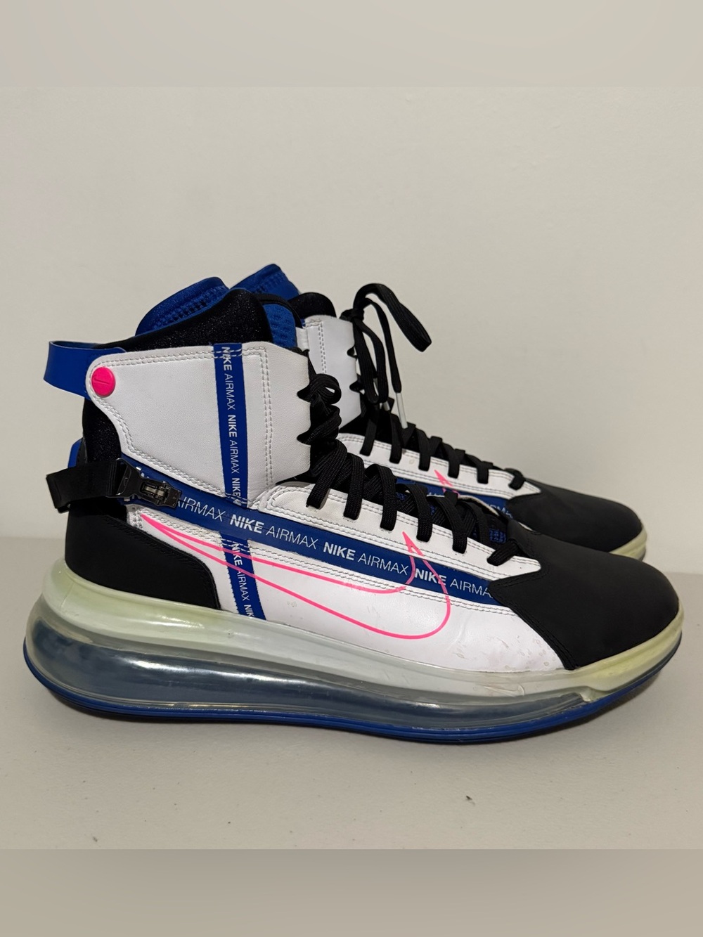 Nike Air Max 720 Saturn High-Top Sneakers AO2110-101, Men’s Size 11